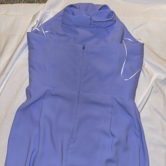 Amanda Uprichard Halter Gown – Lavender (Size M) - Picture 6 of 8